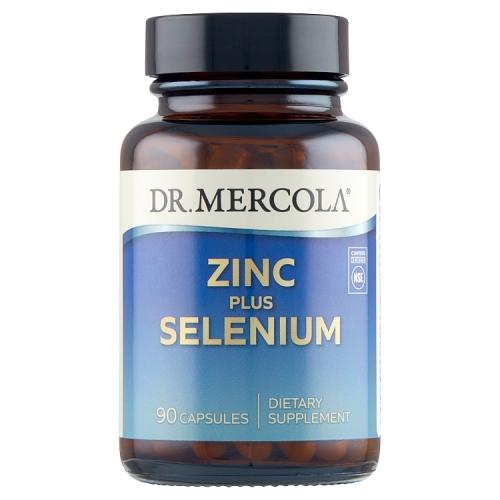Miniaturka artykułu - DR.MERCOLA Zinc plus selenium - Cynk z selenem, 90 kaps.