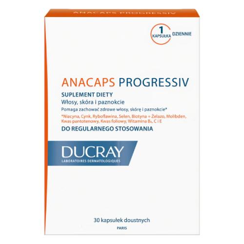 Miniaturka artykułu - DUCRAY ANACAPS Progressiv, 30 kapsułek
