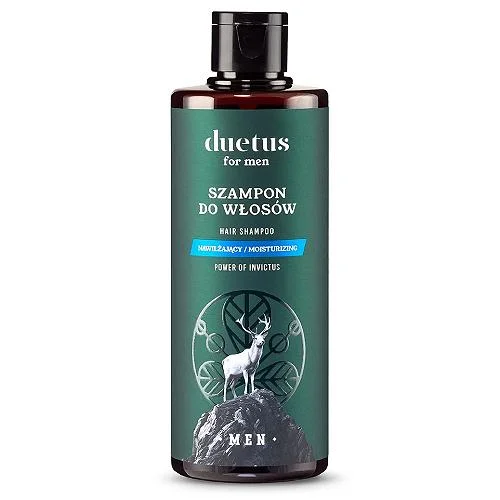 Miniaturka artykułu - DUETUS for Men Nawilżający szampon do włos&oacute;w dla mężczyzn, 300 ml KR&Oacute;TKA DATA 31.12.2026