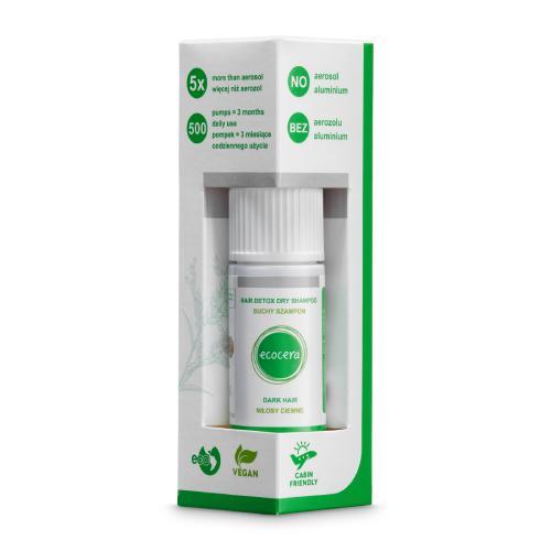 Miniaturka artykułu - ECOCERA Suchy szampon Detox, 15g USZKODZONE OPAKOWANIE