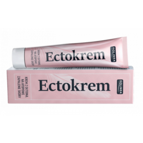 Miniaturka artykułu - Ectokrem krem -30 ml ektoina AZS atopowe zapalenie sk&oacute;ry USZKODZONE TEKTUROWE OPAKOWANIE