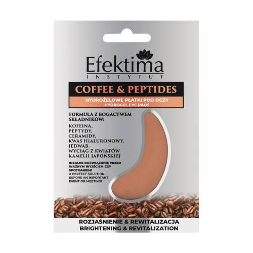 Miniaturka artykułu - EFEKTIMA Coffee & Peptides Hydrożelowe płatki pod oczy, 1 para