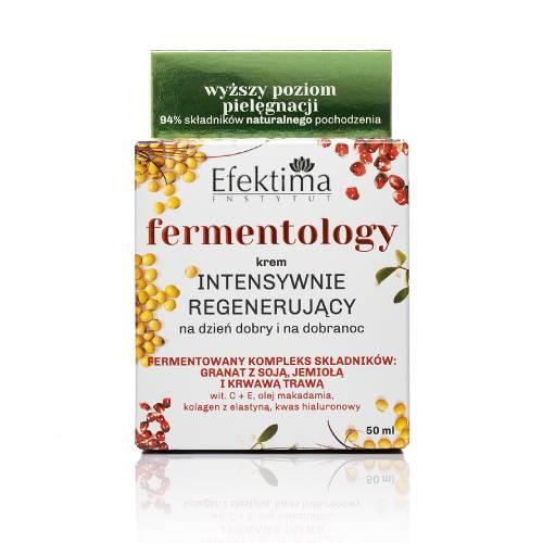 Miniaturka artykułu - EFEKTIMA FERMENTOLOGY Krem Intensywnie regenerujący na dzień dobry i dobranoc, 50ml