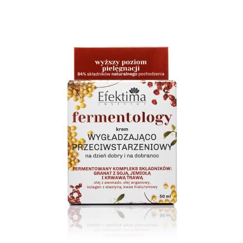 Miniaturka artykułu - EFEKTIMA FERMENTOLOGY Krem wygładzająco-przeciwstarzeniowy na dzień dobry i na dobranoc, 50ml