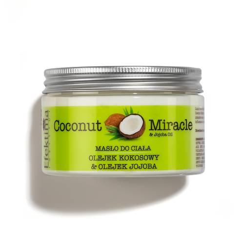 Miniaturka artykułu - EFEKTIMA Kokosowe masło do ciała, 250ml
