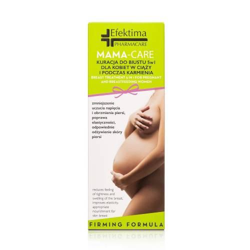 Miniaturka artykułu - EFEKTIMA MAMA CARE Kuracja do biustu dla kobiet w ciąży i podczas karmienia 5w1, 150ml