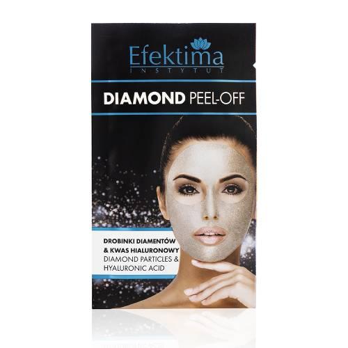 Miniaturka artykułu - EFEKTIMA PEEL-OFF Diamentowa maska do twarzy, 7ml