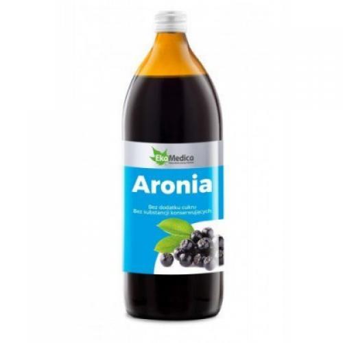 Miniaturka artykułu - EkaMedica Aronia Sok, 1L BRAK MIARKI