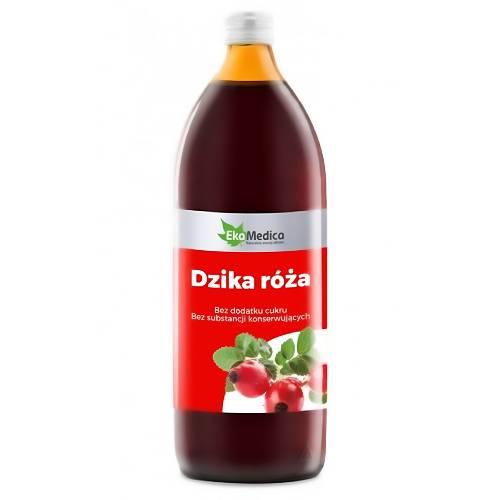 Miniaturka artykułu - Ekamedica Dzika R&oacute;ża suplement diety - 1L