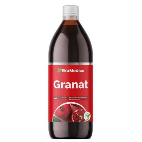 Miniaturka artykułu - EkaMedica Granat Sok 100% - 500 ml 