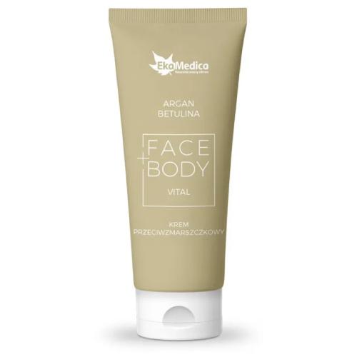 Miniaturka artykułu - EkaMedica Krem przeciwzmarszczkowy Argan - 100ml