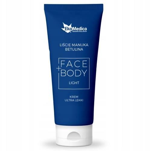 Miniaturka artykułu - EkaMedica Krem ultra lekki Manuka - 100ml
