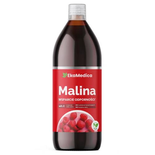 Miniaturka artykułu - EkaMedica Malina płyn, 1 litr