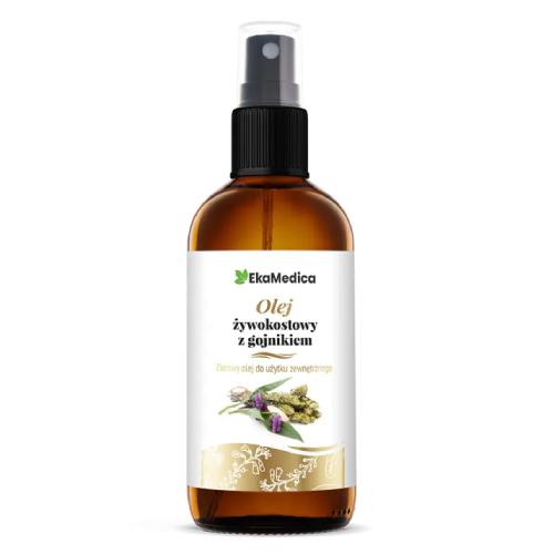 Miniaturka artykułu - EKAMEDICA Olej żywokostowy z gojnikiem, 100ml