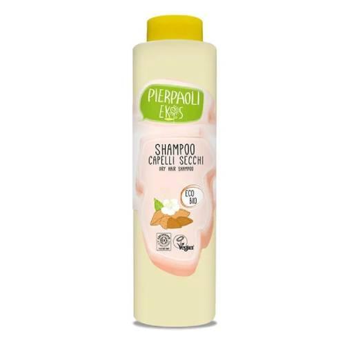 Miniaturka artykułu - EKOS PERSONAL CARE Szampon do włos&oacute;w suchych z ekstraktem z organicznych słodkich migdał&oacute;w, 500 ml