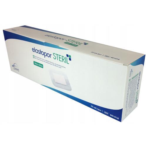 Miniaturka artykułu - ELASTOPOR Steril Opatrunek jałowy z wkładem chłonnym 10x35cm, 25szt. USZKODZONE TEKTUROWE OPAKOWANIE
