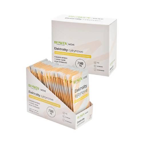 Miniaturka artykułu - Biowen Elektrolity cytrynowe, 30 sasz.