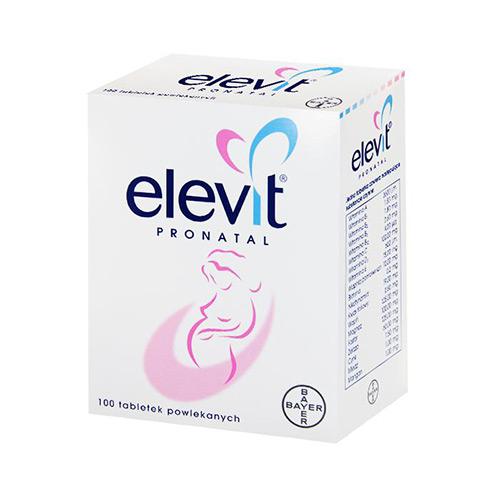 Miniaturka artykułu - ELEVIT PRONATAL,100 tabletek