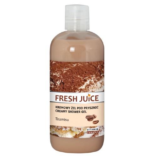Miniaturka artykułu - FRESH JUICE Kremowy żel pod prysznic Tiramisu, 500ml