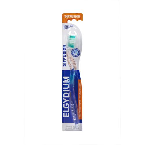 Miniaturka artykułu - ELGYDIUM DIFFUSION SOFT Szczoteczka do zęb&oacute;w, 1 sztuka