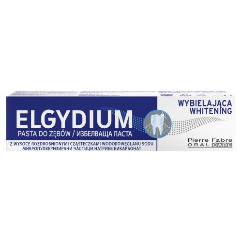 Miniaturka artykułu - ELGYDIUM Pasta do zęb&oacute;w wybielająca, 75ml