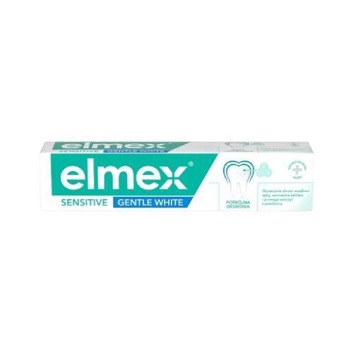 Miniaturka artykułu - ELMEX Sensitive Gentle White Pasta do zęb&oacute;w, 75 ml JUSZKODZONE BRAK TEKTUROWEGO OPAKOW.