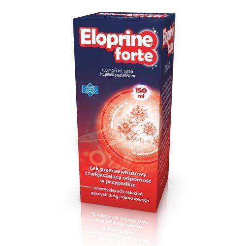 Miniaturka artykułu - Eloprine Forte syrop o działaniu przeciwwirusowym i wspierającym odporność - 150 ml USZKODZONE OPAKOWANIE TEKTUROWE