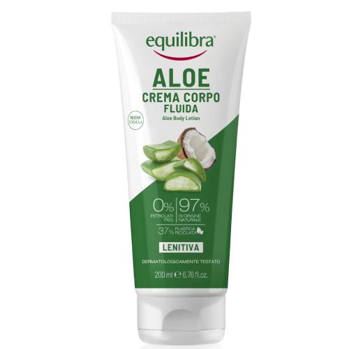 Miniaturka artykułu - EQUILIBRA Aloe Aloesowy balsam do ciała, 200ml