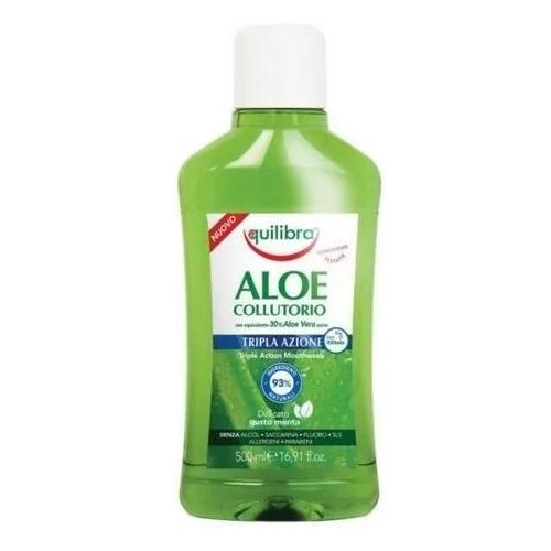 Miniaturka artykułu - Equilibra Płyn do płukania jamy ustnej Triple action, 500 ml