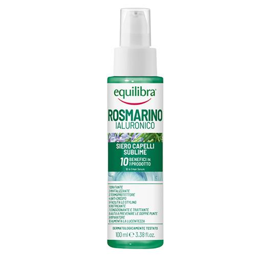 Miniaturka artykułu - Equilibra Serum do włos&oacute;w 10w1 z rozmarynem i kwasem hialuronowym, 100 ml