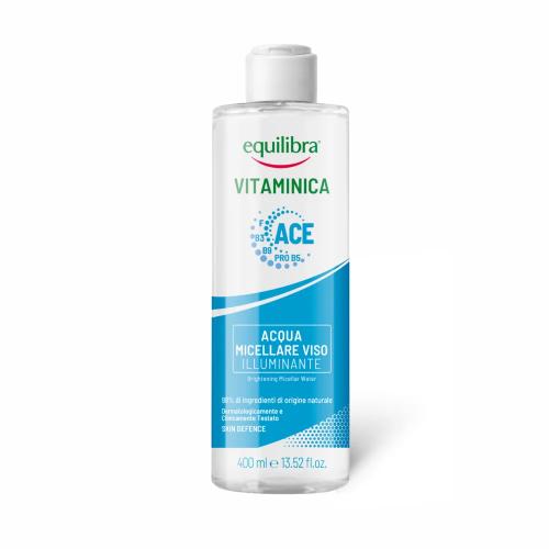 Miniaturka artykułu - EQUILIBRA VITAMINICA ACE Rozświetlająca woda micelarna, 400ml