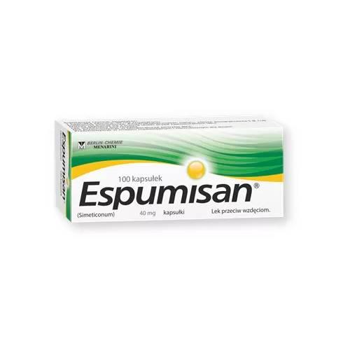 Miniaturka artykułu - ESPUMISAN 40 mg - 100 kapsułek