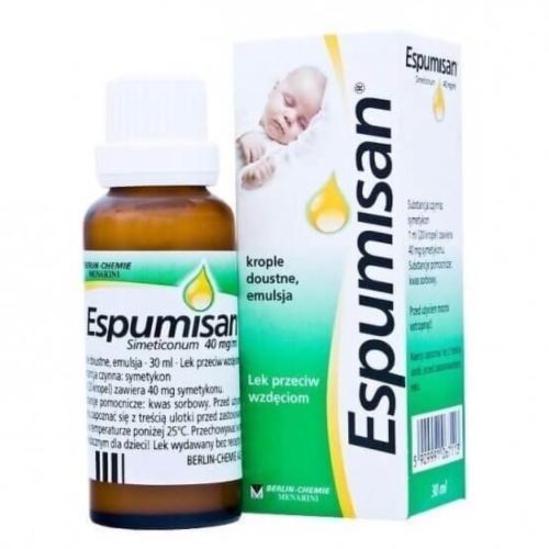 Miniaturka artykułu - ESPUMISAN 40 mg/ml krople - 30 ml