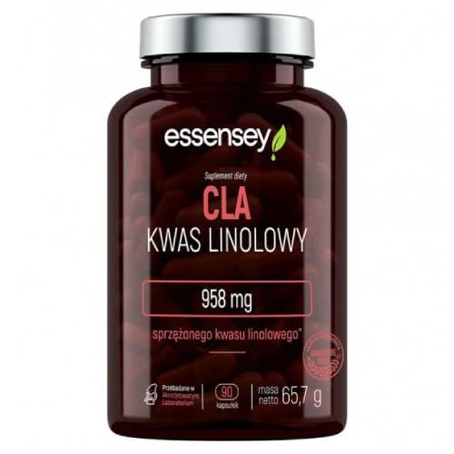 Miniaturka artykułu - Essensey CLA Kwas linolowy, 90 kaps.