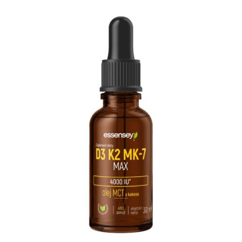 Miniaturka artykułu - Essensey D3 K2 MK-7, 30 ml