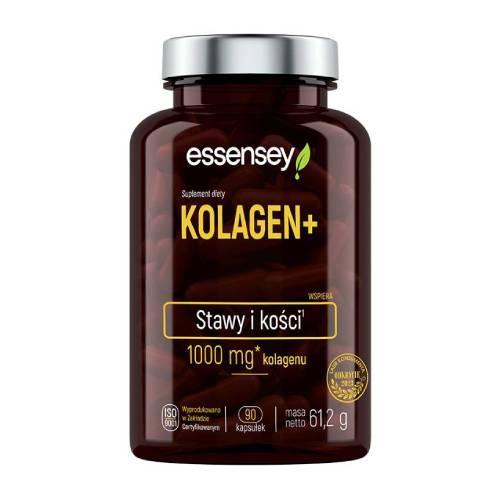Miniaturka artykułu - Essensey Kolagen +, 90 kaps. USZKODZONA ETYKIETA