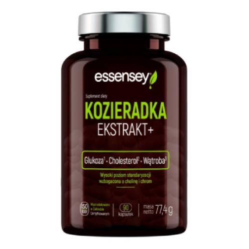 Miniaturka artykułu - Essensey Kozieradka Ekstrakt+ 90 kaps.