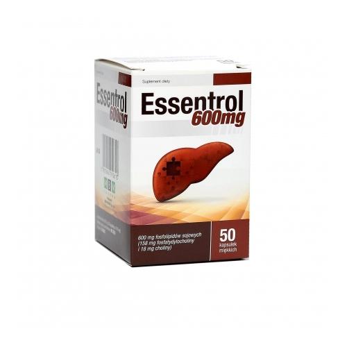 Miniaturka artykułu - Essentrol 600mg, 50kaps.