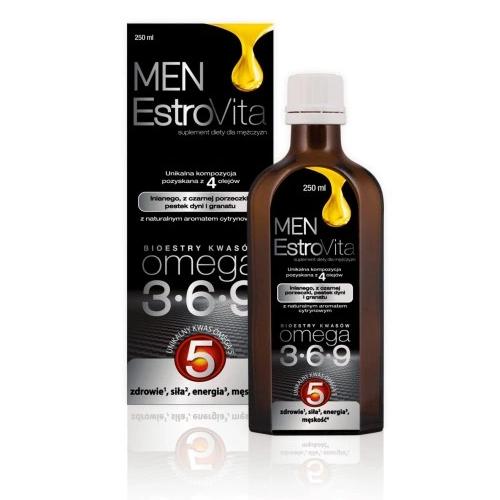Miniaturka artykułu - Estrovita Men olej, 250 ml