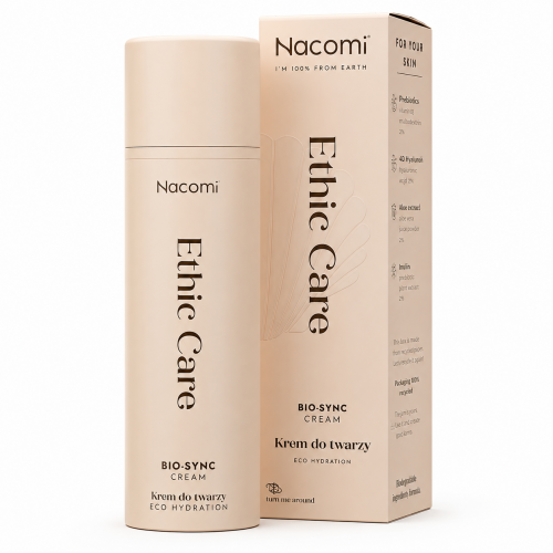 Miniaturka artykułu - Nacomi Ethic Care Bio-Sync Cream Krem do twarzy, 50 ml&nbsp;