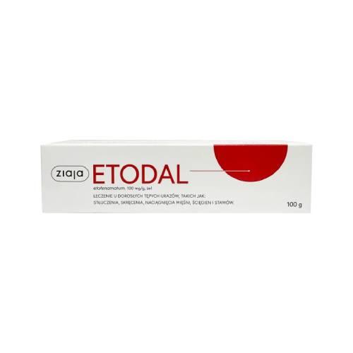 Miniaturka artykułu - Etodal żel 0,1 g/g, 100g