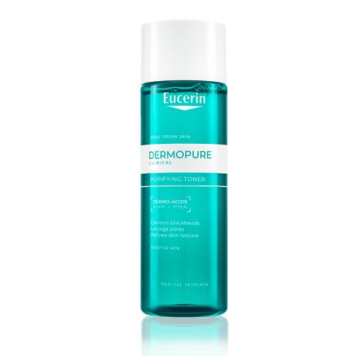 Miniaturka artykułu - Eucerin DermoPure Clinical Oczyszczający tonik do twarzy, 200 ml