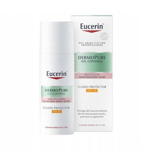 Miniaturka artykułu - Eucerin DermoPure Krem-Fluid ochronny SPF 30, 50 ml
