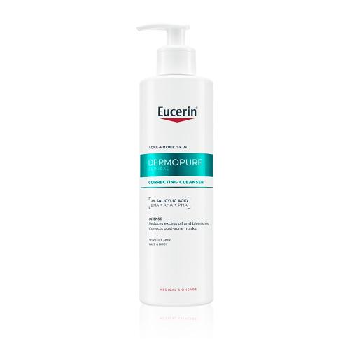 Miniaturka artykułu - Eucerin DermoPure Clinical Żel redukujący niedoskonałości do twarzy i ciała, 400 ml