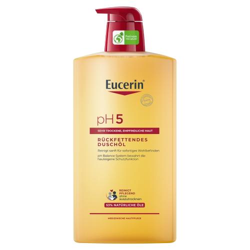 Miniaturka artykułu - Eucerin pH5 Olejek do mycia, 1000 ml