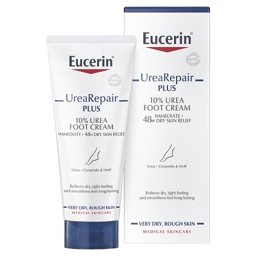 Miniaturka artykułu - Eucerin UreaRepair Plus Krem do stóp 10% mocznika, 100 ml