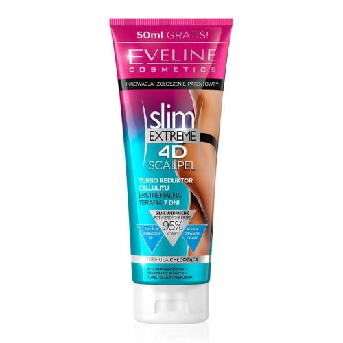 Miniaturka artykułu - EVELINE SLIM EXTREME 4D Scalpel Turbo Reduktor cellulitu, 250 ml