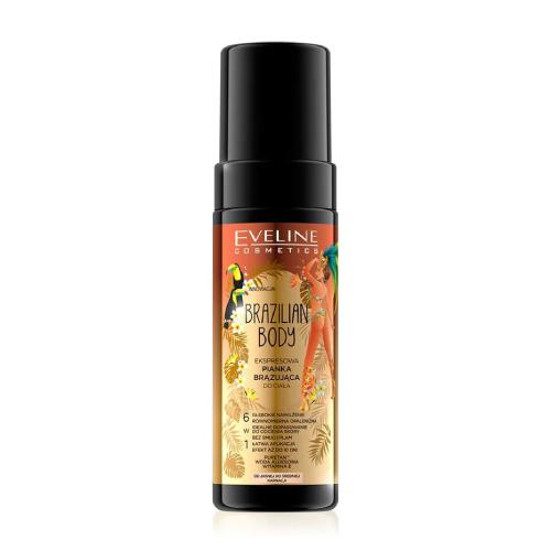 Miniaturka artykułu - EVELINE Brazilian Body Ekspresowa pianka brązująca do ciała 6w1, 150 ml