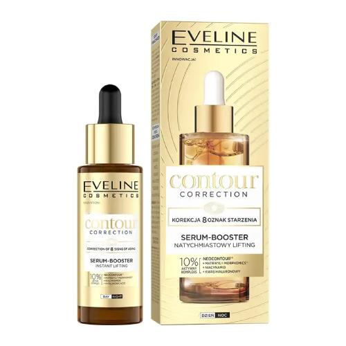 Miniaturka artykułu - EVELINE Contour Correction Serum-booster do twarzy Natychmiastowy lifting, 30ml