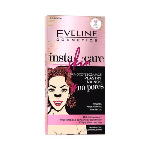 Miniaturka artykułu - EVELINE Insta Skin Care Ultra oczyszczające plastry na nos, 4szt.